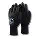 Winterhandschoenen PSP 18-800 Winter Dry Grip zwart met PVC foam coating